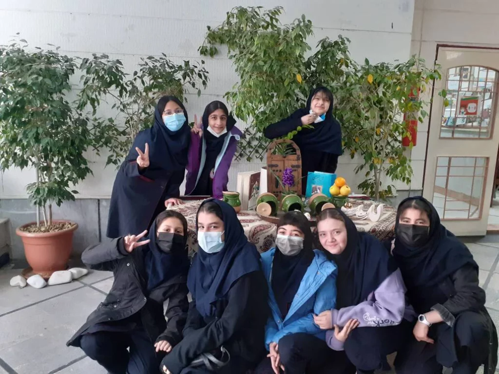 فرآیند چیدن سفره هفت‌سین